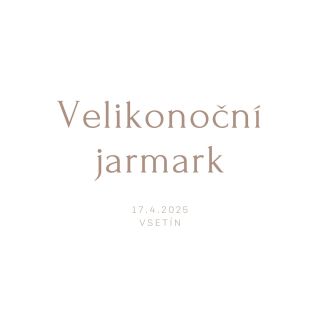 Krásné ráno, ráda bych vás pozvala na Velikonoční jarmark na Vsetíně a to 17.4.2025 Našila jsem pro vás a vaše děti nové...